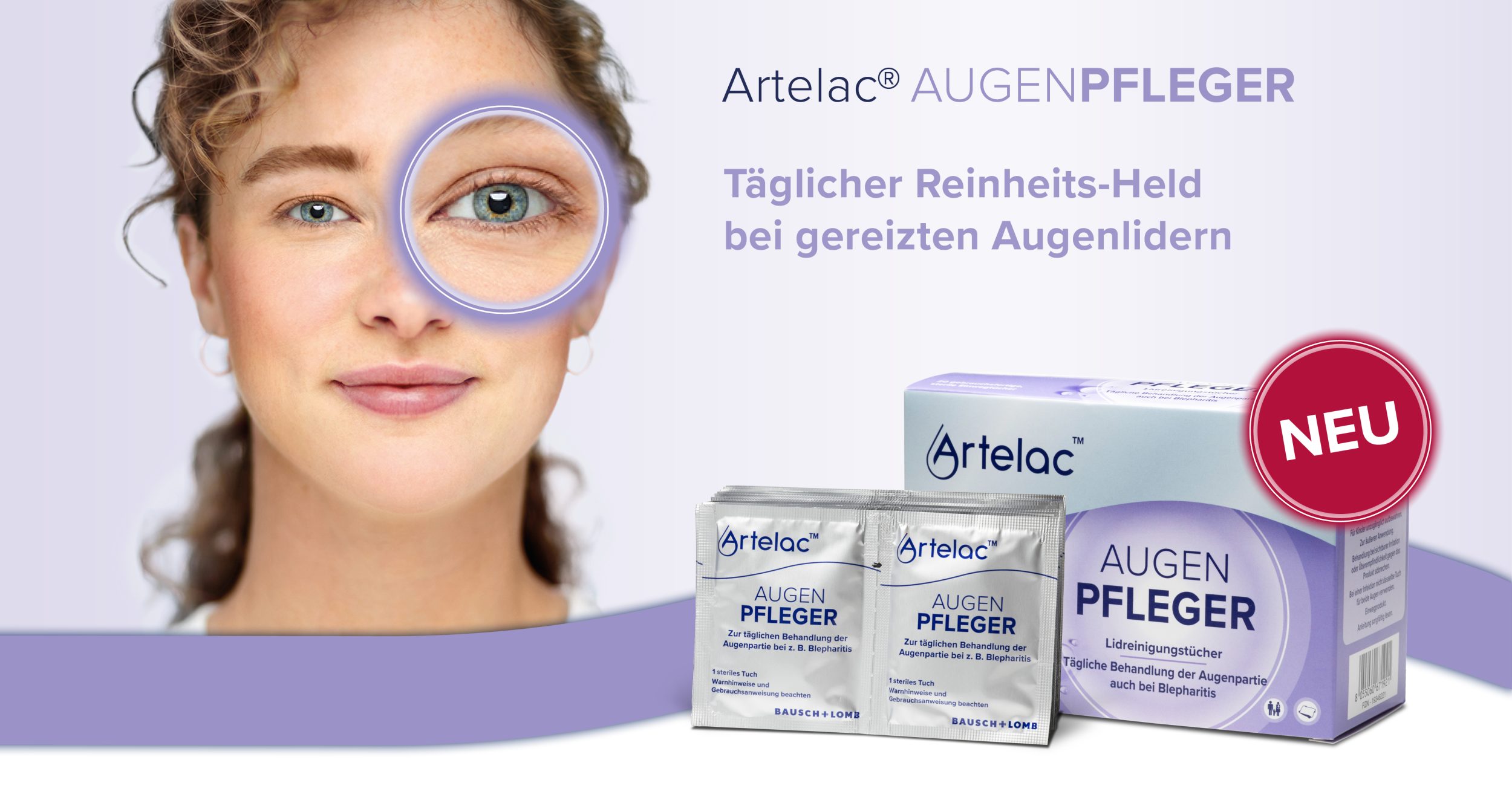 Artelac Augenpfleger Banner